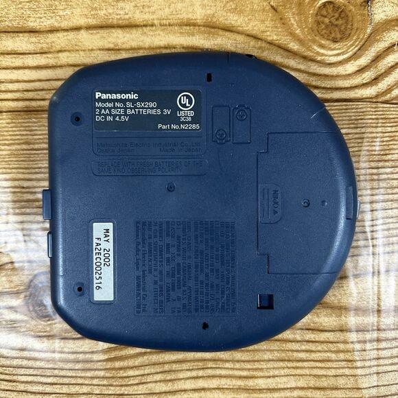 Panasonic Portable Compact CD Player SL-SX290 Anti-Skip System PARTS ONLY - Picture 5 of 10